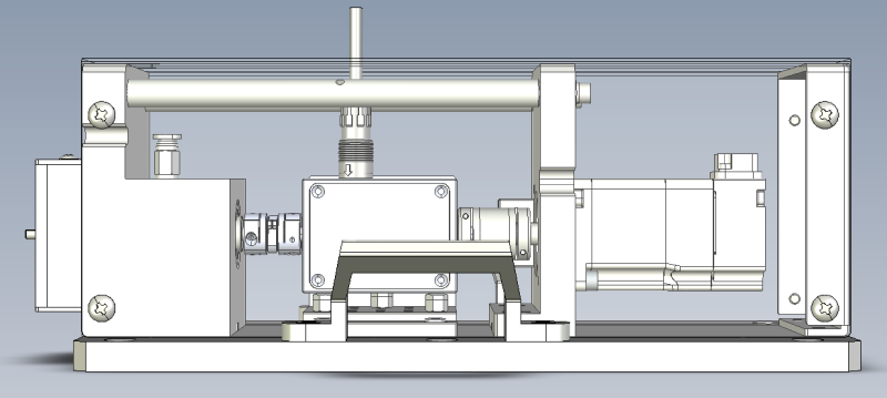 超小型減速機トルク測定機　本体イメージ図